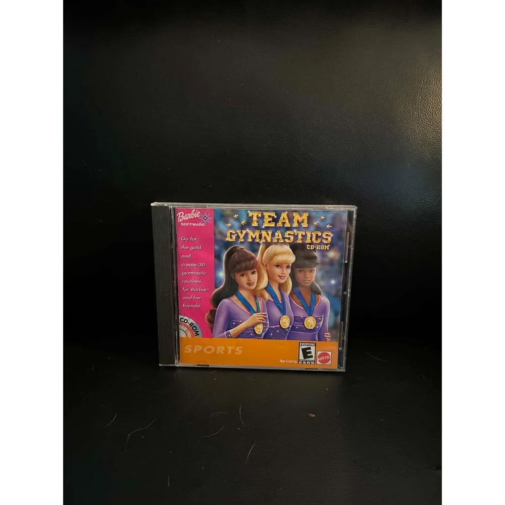 Barbie Team Gymnastics (PC, 2001) Video Game No Box
